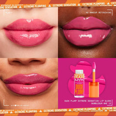 NYX-DUCK PLUMP HIGH PIGMENT PLUMPING LIP GLOSS- Bubblegum Bae - The Beauty League Pakistan