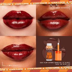 NYX-DUCK PLUMP HIGH PIGMENT PLUMPING LIP GLOSS- 15 Twice the spice - The Beauty League Pakistan