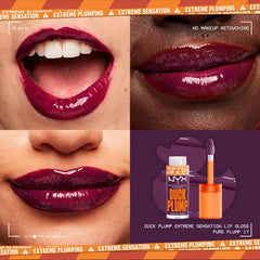 NYX-DUCK PLUMP HIGH PIGMENT PLUMPING LIP GLOSS- 17 Pure Plump - The Beauty League Pakistan