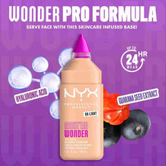 Nyx- Make ‘Em Wonder™ Soft Matte Buildable Foundation- 02 Fair Porcelain