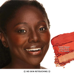 ONE/SIZE - Cheek Clapper 3D Blush Trio Palette - Fire Starter - The Beauty League Pakistan