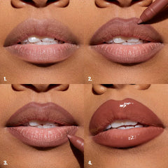 Huda Beauty- Juicy Bombshell Lip Duo - The Beauty League Pakistan