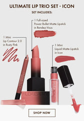 Huda Beauty Lip Trio Contour 2.0 - Icon - The Beauty League Pakistan