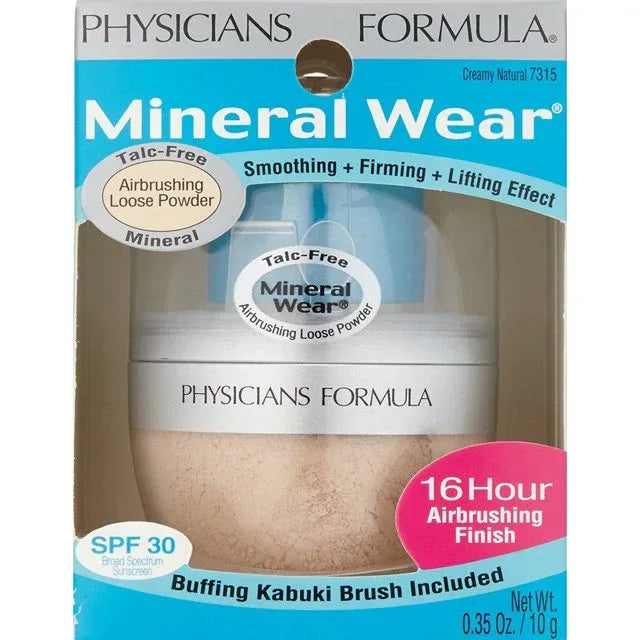 Physicians Formula Mineral Wear® Talc-Free Mineral Airbrushing Loose Powder SPF 30, Creamy Natural - The Beauty League Pakistan