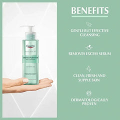Eucerin DermoPurifyer Cleansing Gel 200ml - The Beauty League Pakistan
