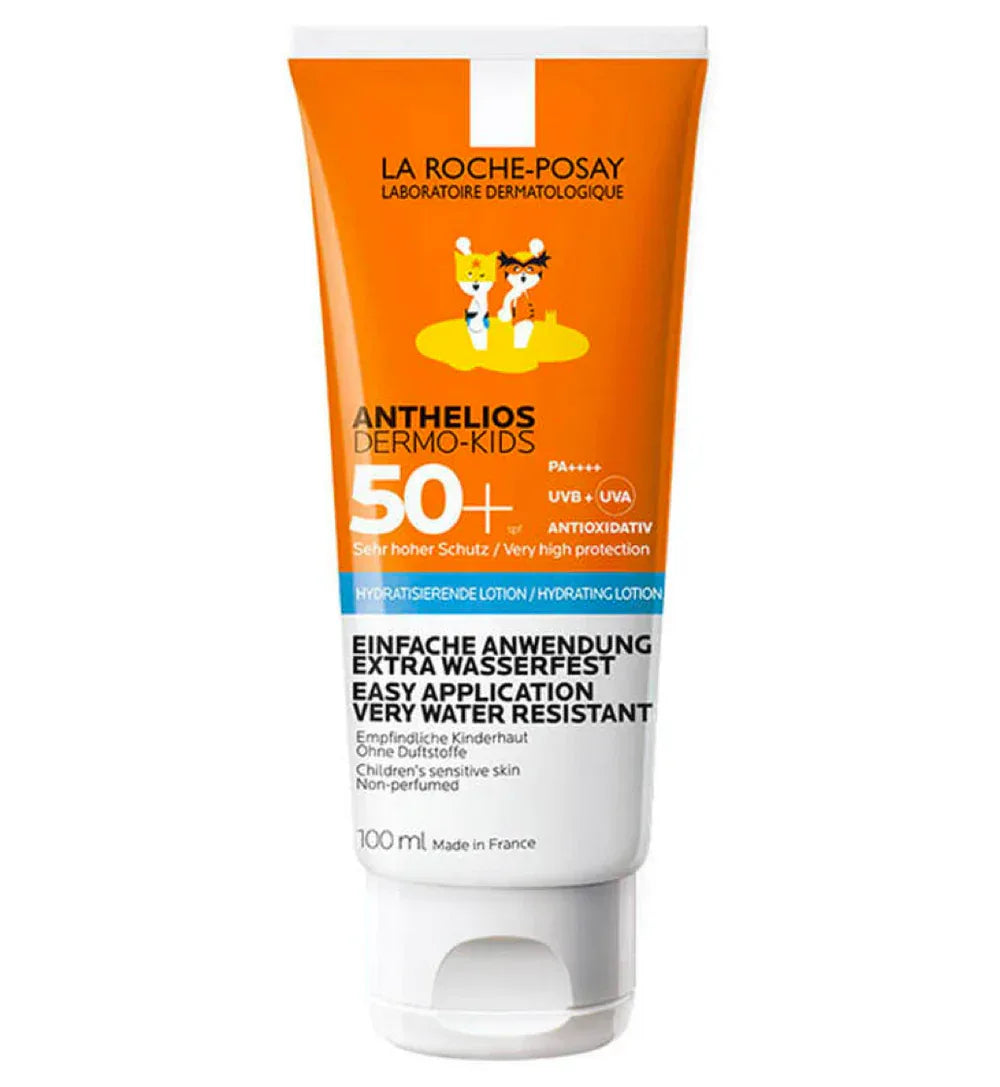 La Roche-Posay Anthelios Dermo-Kids Hydrating Lotion Sunscreen SPF50+ 100ml - The Beauty League Pakistan