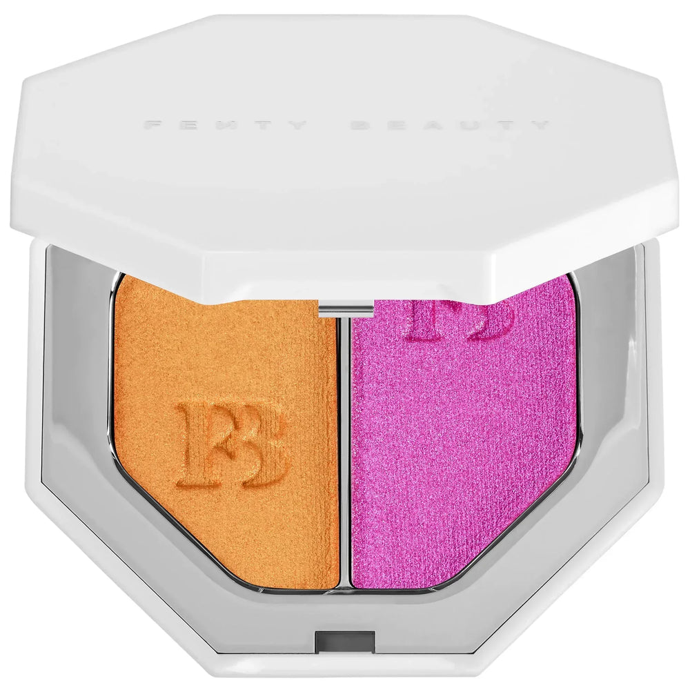 Fenty Beauty Mimosa Sunrise/Sangria Sunset Killawatt Foil Freestyle Highlighter Duo - The Beauty League Pakistan