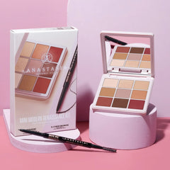 Anastasia Beverly Hills Mini Modern Renaissance Kit For Brows & Eyes- Medium Brown - The Beauty League Pakistan