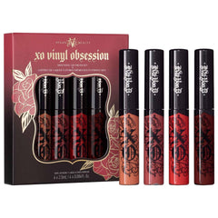 KAT VON D XO Vinyl Obsession Mini Lip Set (Limited Edition) 4x2.5ml
