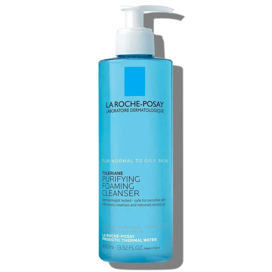 La Roche Posay- Toleriane Purifying Foaming Facial Wash 400ml (EXP2025) - The Beauty League Pakistan