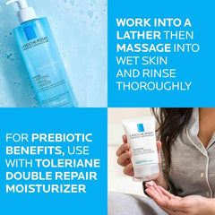La Roche Posay- Toleriane Purifying Foaming Facial Wash 400ml (EXP2025) - The Beauty League Pakistan