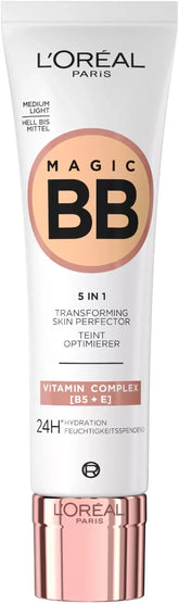 Loreal Paris Magic BB Cream, Transforming Skin Perfector 3 Medium Light - The Beauty League Pakistan