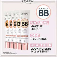Loreal Paris Magic BB Cream, Transforming Skin Perfector 3 Medium Light - The Beauty League Pakistan