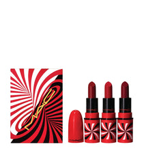 MAC Tiny Tricks Mini Lipstick Trio: Russian Red - The Beauty League Pakistan