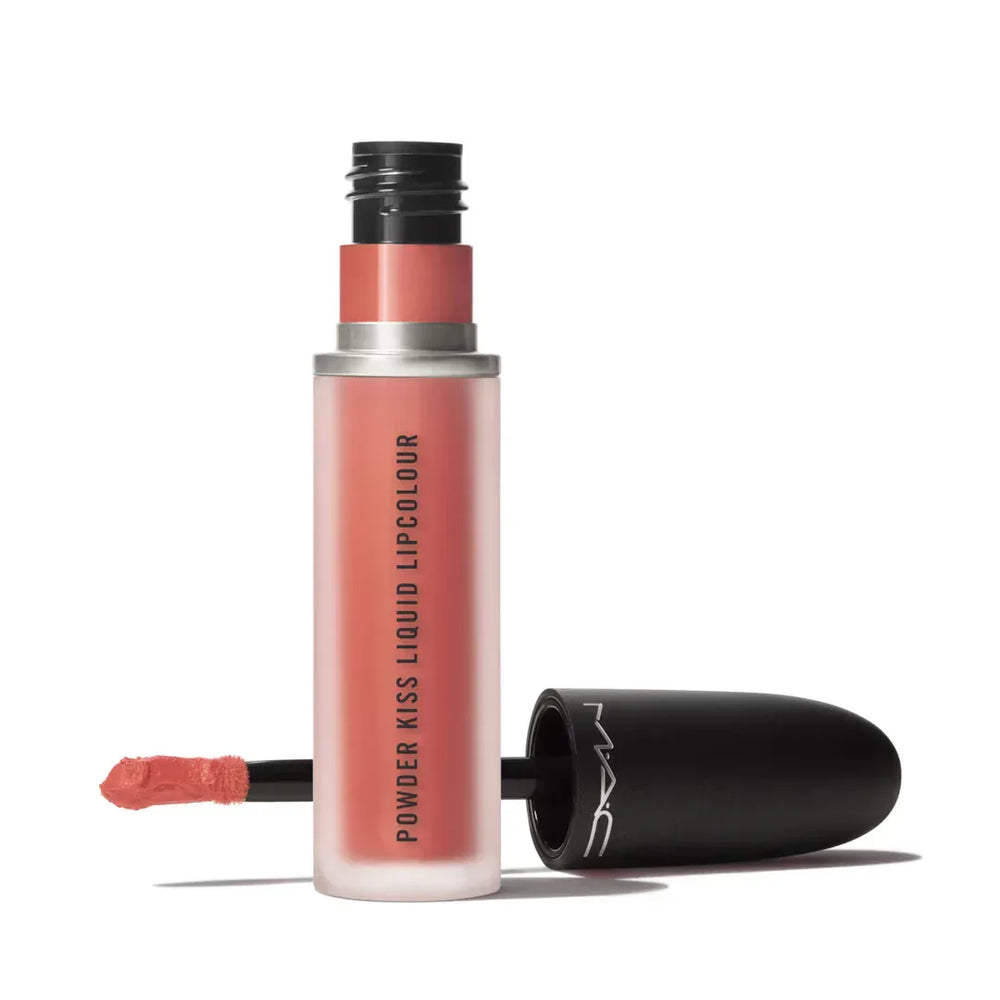 MAC- Powder Kiss Liquid Lipcolour- Mull it over - The Beauty League Pakistan