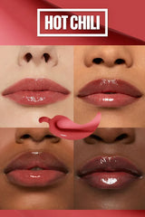 Maybelline- LIFTER PLUMP® LIP PLUMPING GLOSS MAKEUP- 006 Hot Chilli - The Beauty League Pakistan