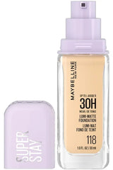 Maybelline- Super Stay® Lumi-Matte Foundation-118 (USA) - The Beauty League Pakistan