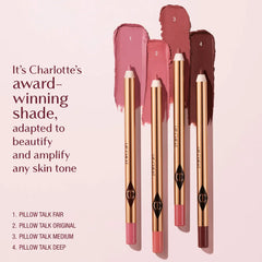 Charlotte Tilbury Lip Cheat Lip Liner- Pillow Talk (Full Size) - The Beauty League Pakistan