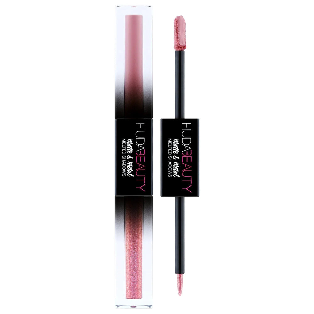 Huda Beauty Matte & Metal Melted Shadows - V.I. Pink & Million Dollar Deals - The Beauty League Pakistan