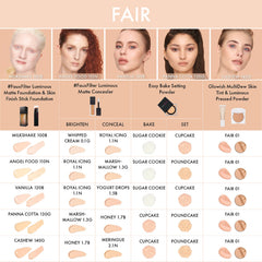 HUDA BEAUTY #FauxFilter Skin Finish Buildable Coverage Foundation Stick- 220N Custard