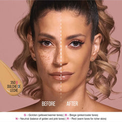 HUDA BEAUTY #FauxFilter Luminous Matte Foundation- 350G Dulce De Leche - The Beauty League Pakistan