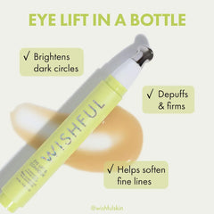 Huda Beauty- Wishful Eye Lift & Contour 1% Bakuchiol & Peptide Serum Full size - The Beauty League Pakistan