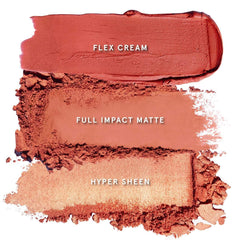 ONE/SIZE- Cheek Clapper 3D Blush Trio Palette- Freaky Peach - The Beauty League Pakistan