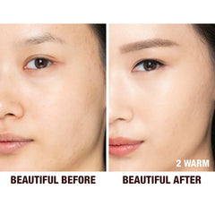 Charlotte Tilbury Beautiful Skin Medium Coverage Liquid Foundation with Hyaluronic Acid- 2 Warm - The Beauty League Pakistan