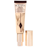 Charlotte Tilbury Beautiful Skin Medium Coverage Liquid Foundation with Hyaluronic Acid- 2 Warm - The Beauty League Pakistan