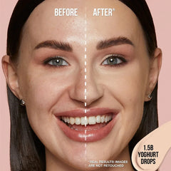 HUDA BEAUTY #FauxFilter Luminous Matte Buildable Coverage Crease Proof Concealer-1.5B Yogurt Drops - The Beauty League Pakistan