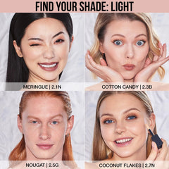 HUDA BEAUTY #FauxFilter Matte Buildable Coverage Waterproof Concealer- 2.3B Cotton Candy