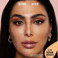 HUDA BEAUTY #FauxFilter Matte Buildable Coverage Waterproof Concealer- 4.1G Graham Cracker - The Beauty League Pakistan
