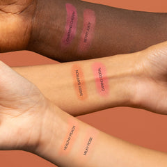 HUDA BEAUTY GloWish Cheeky Vegan Soft Glow Powder Blush- Sassy Saffron