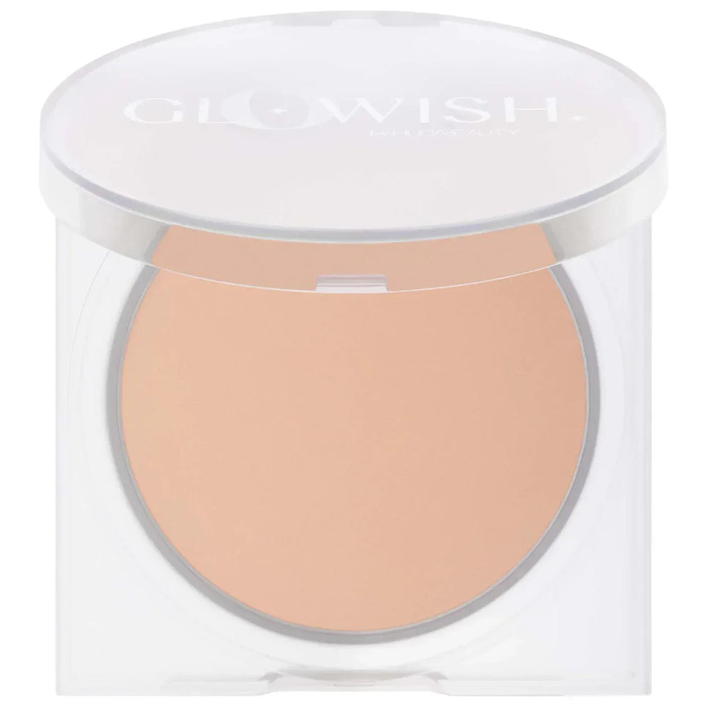 HUDA BEAUTY GloWish Lightweight Blurring Pressed Powder- 01 Fair - The Beauty League Pakistan
