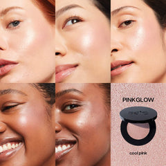 Saie Glow Sculpt Multi-Use Cream Highlighting Blush- Pink Glow - The Beauty League Pakistan