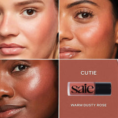 Saie Dew Blush Blendable Liquid Blush- Cutie Full Size (12ml) - The Beauty League Pakistan