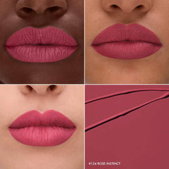SEPHORA COLLECTION Cream Lip Stain 10HR Liquid Lipstick- 124 Rose Instinct - The Beauty League Pakistan