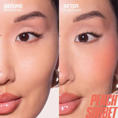 HUDA BEAUTY Blush Filter Soft Glow Liquid Blush- Peach Sorbet - The Beauty League Pakistan
