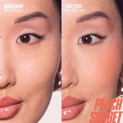 HUDA BEAUTY Blush Filter Soft Glow Liquid Blush- Peach Sorbet