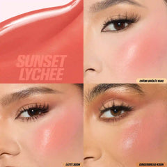 HUDA BEAUTY Blush Filter Soft Glow Liquid Blush- Sunset Lychee