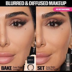 Huda Beauty Easy Bake Blurring Setting Spray with 16-Hour Wear-30ml - The Beauty League Pakistan