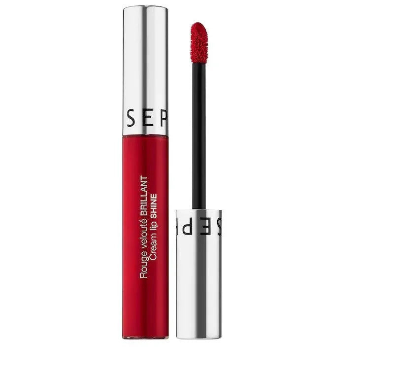 SEPHORA COLLECTION Cream Lip Shine Liquid Lipstick - 08 Red Potion 2.5ml - The Beauty League Pakistan