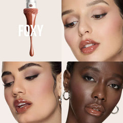 Huda Beauty Faux Filler Extra Shine Lip Gloss- Foxy - The Beauty League Pakistan