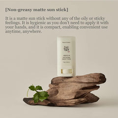 Beauty Of Joseon- Matte Sun Stick : Mugwort+Camelia (SPF 50+ PA++++) - The Beauty League Pakistan
