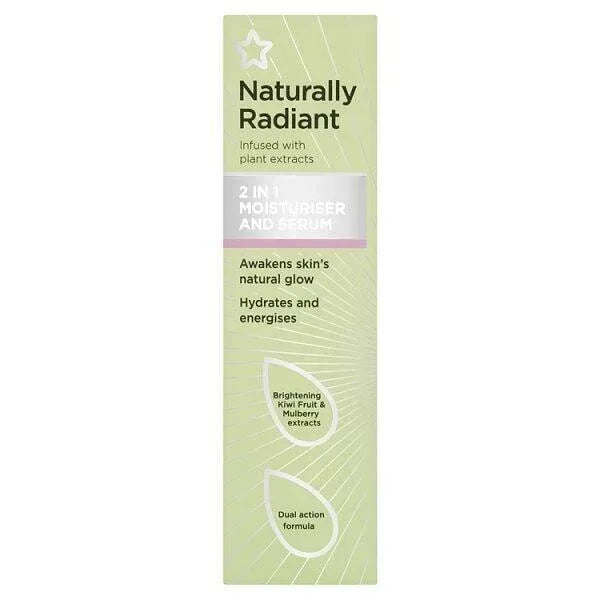 Naturally Radiant 2 in 1 Moisturiser & Serum 50ml - The Beauty League Pakistan