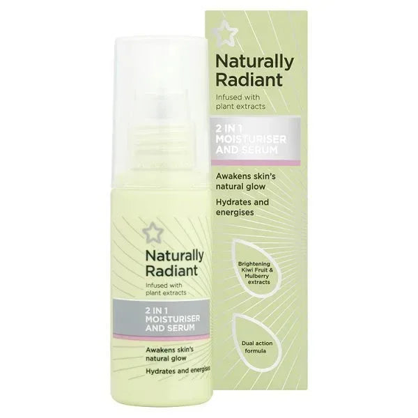 Naturally Radiant 2 in 1 Moisturiser & Serum 50ml - The Beauty League Pakistan