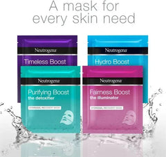 Neutrogena- Face Mask Sheet The Illuminator Fairness Boost Hydrogel Recovery - The Beauty League Pakistan