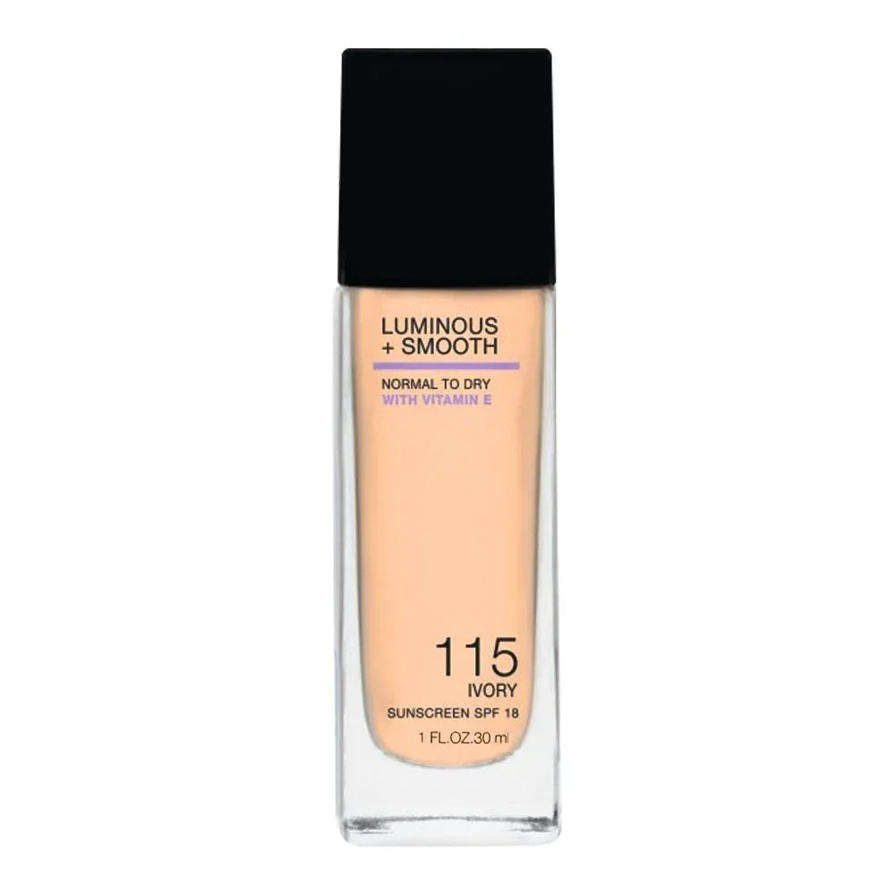 Maybelline New York Fit Me Liquid Foundation, 115 Ivory - The Beauty League Pakistan
