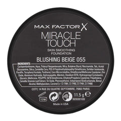 Max Factor Miracle Touch Skin Smoothing Foundation 055 Blushing Beige - The Beauty League Pakistan