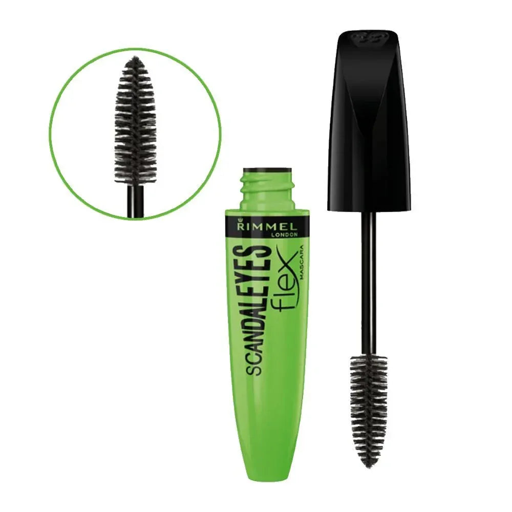 Rimmel London Scandaleyes Lycra Flex Mascara - Extreme Black - The Beauty League Pakistan